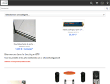 Tablet Screenshot of gtpweb.fr